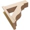 Ekena Millwork 8-in W x 28-in D x 28-in H Funston Block Rough Cedar Woodgrain TimberThane Outlooker, Primed Tan OUTUR080X28X28FST44RCPR - alternate 6